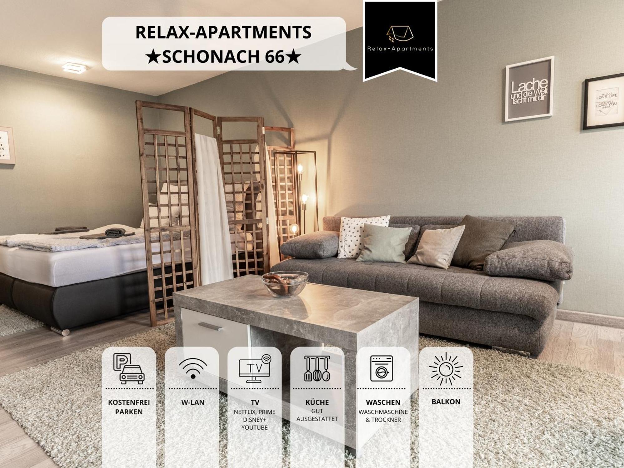 Relax-apartments - Indoor-pool - Sauna - Kueche - Kostenlos Parken - Balkon - Teilweise Massagesessel - 85 Zoll Smart-tv